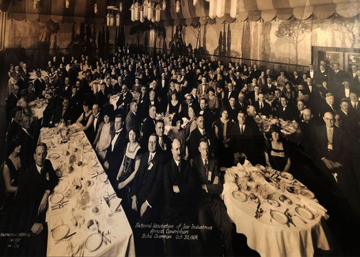 1924 - National Association of Ice Industries - Annual Convention - Hotel Sherman Oct. 30. 1924