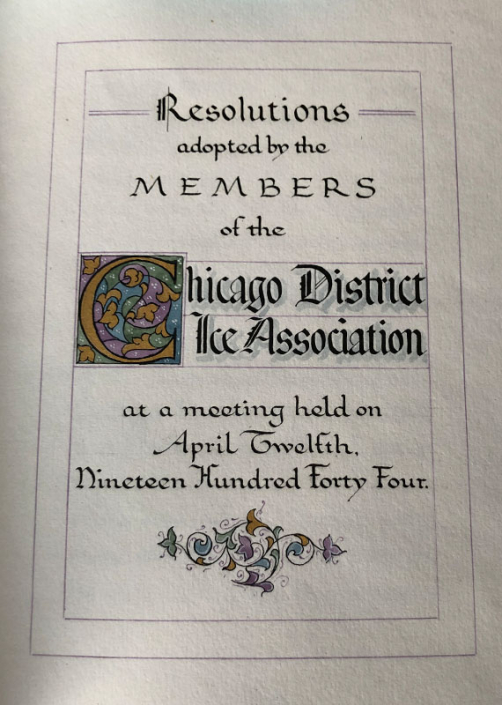 Chicago District Ice Association
