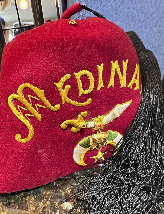 Shriners’ fancy red hat